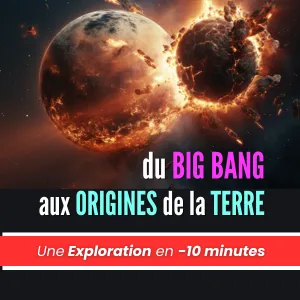 Vidéo du bigbang aux origines de la terre.