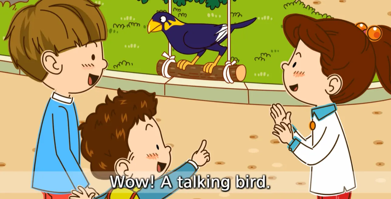 Apprendre l'anglais dès la maternelle en apprenant des mots simples mais utiles.