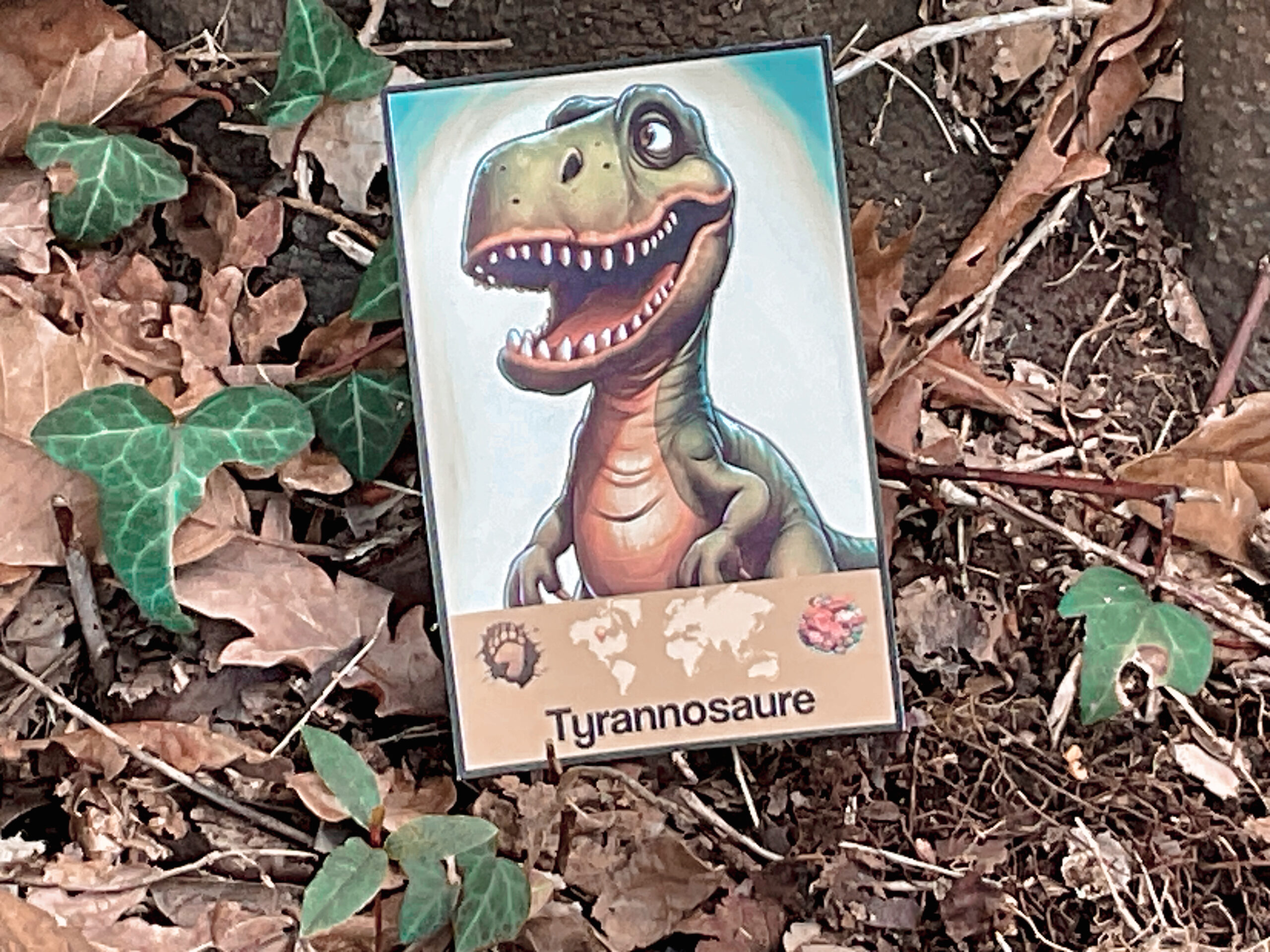escape-game-dino-tyranosaure Escape Game dinosaure : Carte tyrannosaure